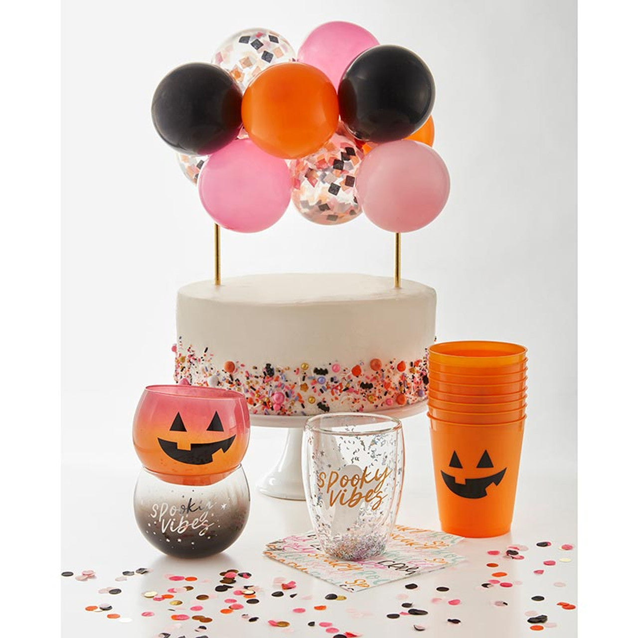 Cocktail Party Cups - Jack-O'-Lantern