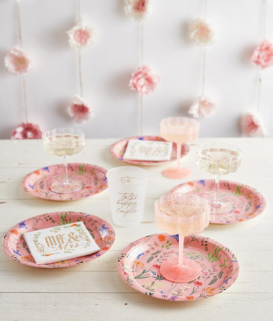 Cocktail Party Cups - Happy Couple - 8ct