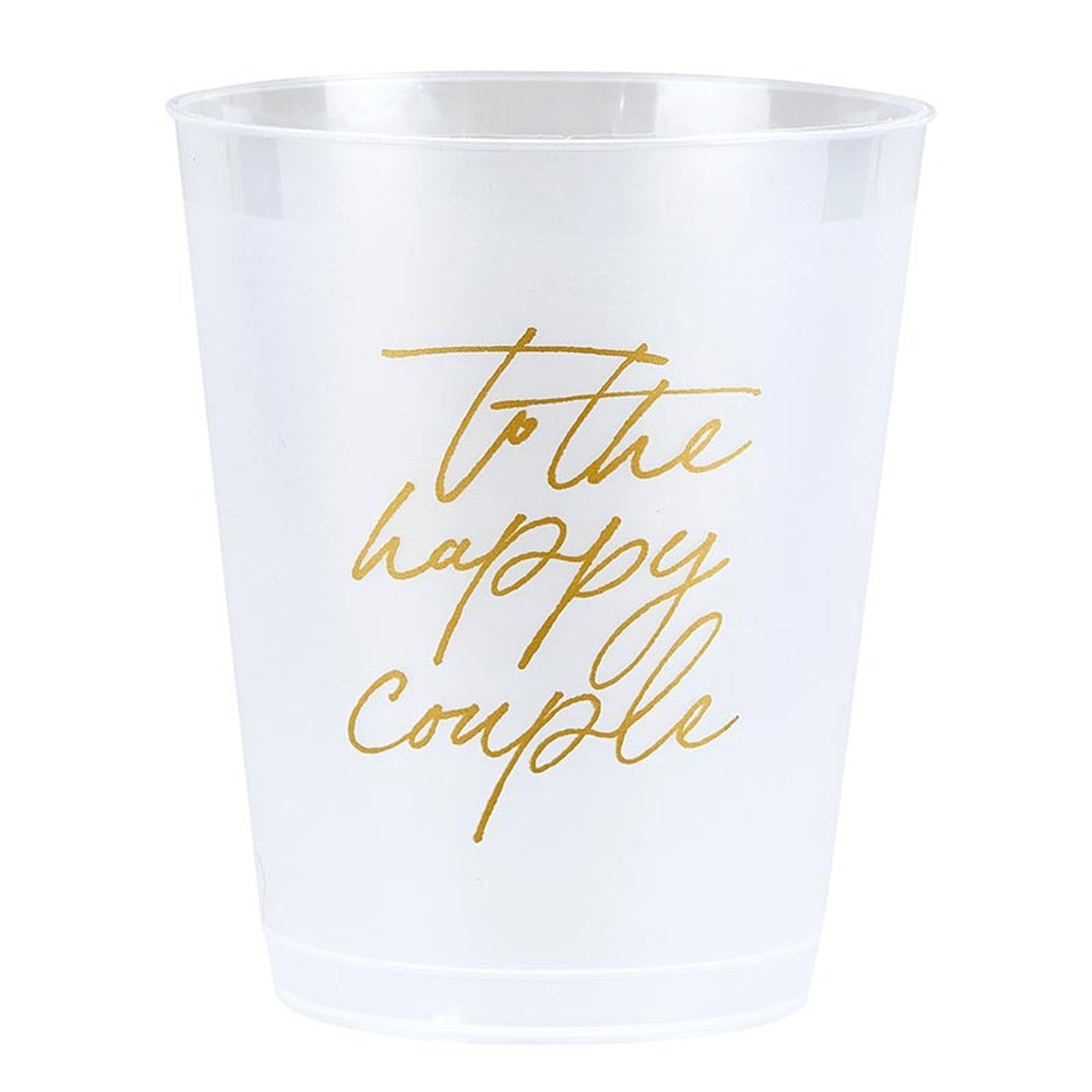 Cocktail Party Cups - Happy Couple - 8ct