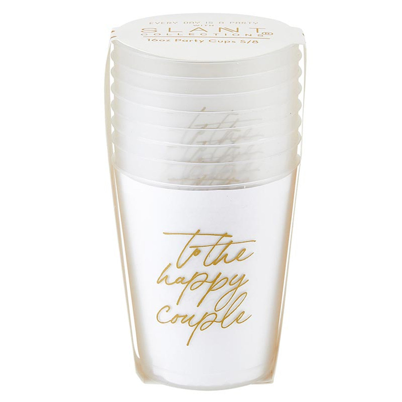 Cocktail Party Cups - Happy Couple - 8ct