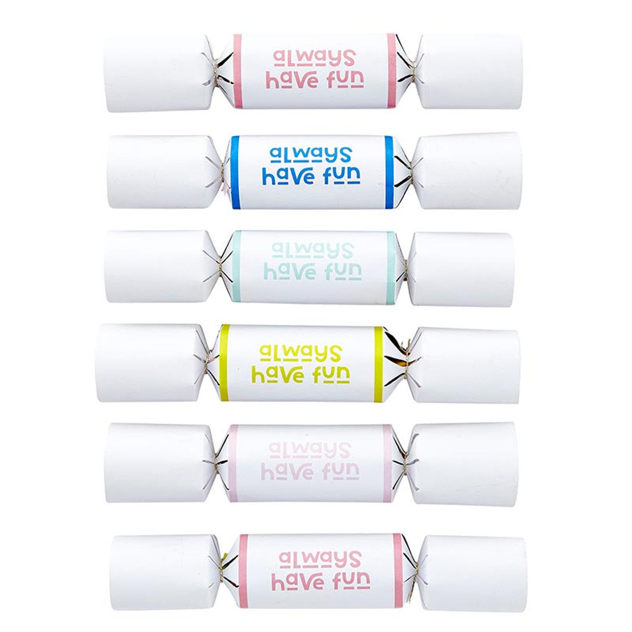 Mini Crackers - Always have Fun - 6ct