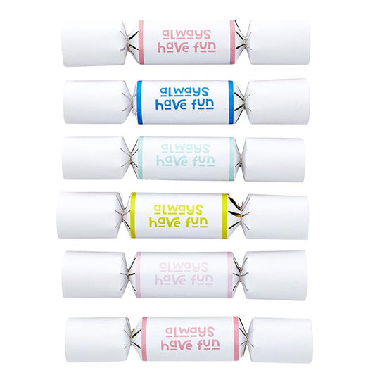 Mini Crackers - Always have Fun - 6ct