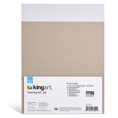 Drawing Art Set - 25 pcs