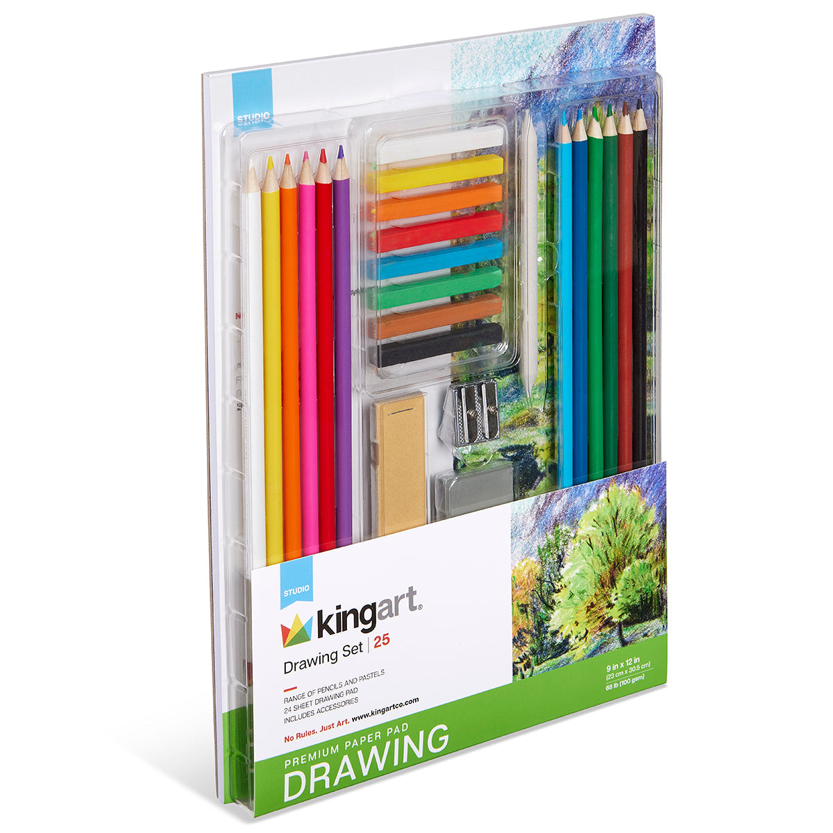 Drawing Art Set - 25 pcs
