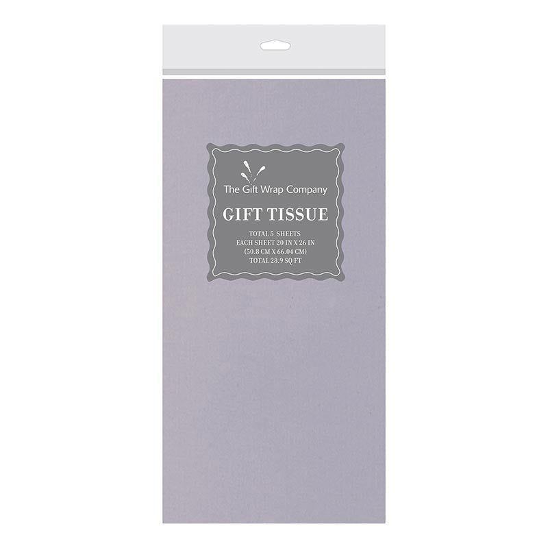 Metallic Silver - Tissue Paper