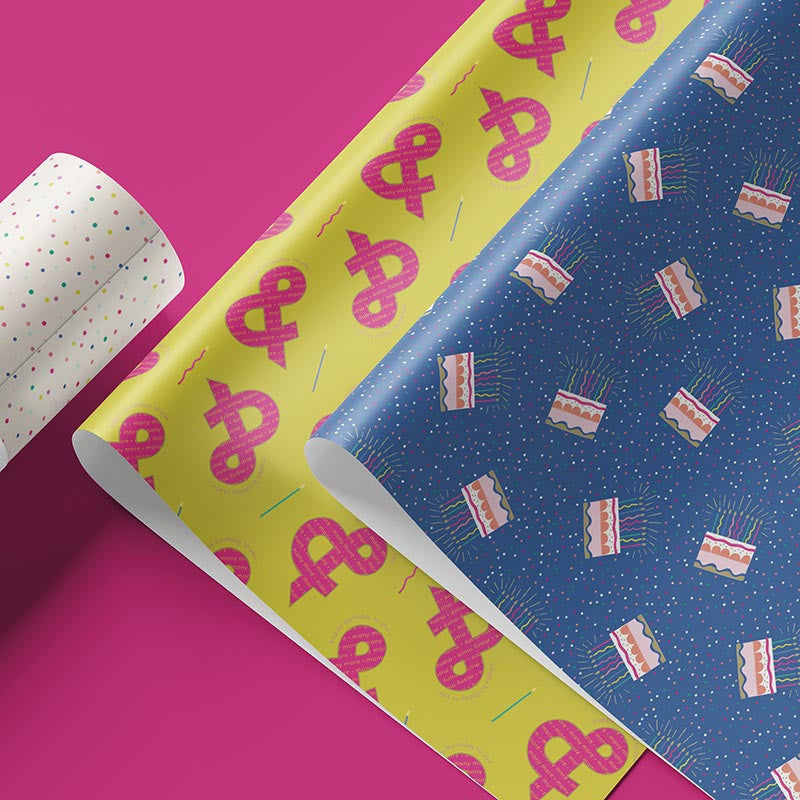 Happy Birthday Dots - Tissue Paper