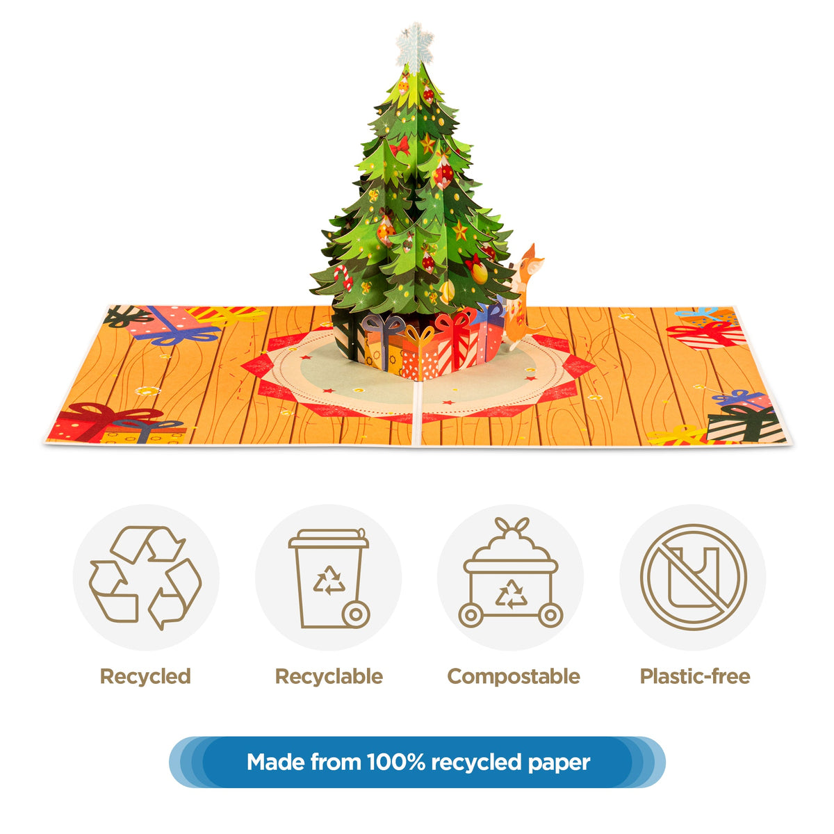Christmas Tree Pop Up Card
