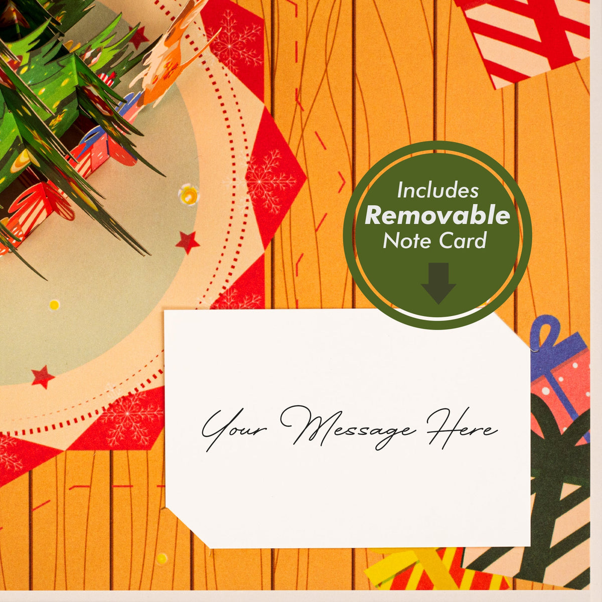 Christmas Tree Pop Up Card