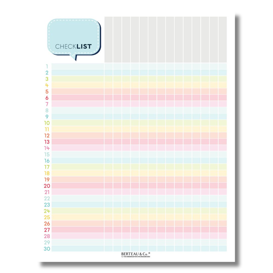 Notepad - CHECKLIST