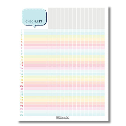 Notepad - CHECKLIST