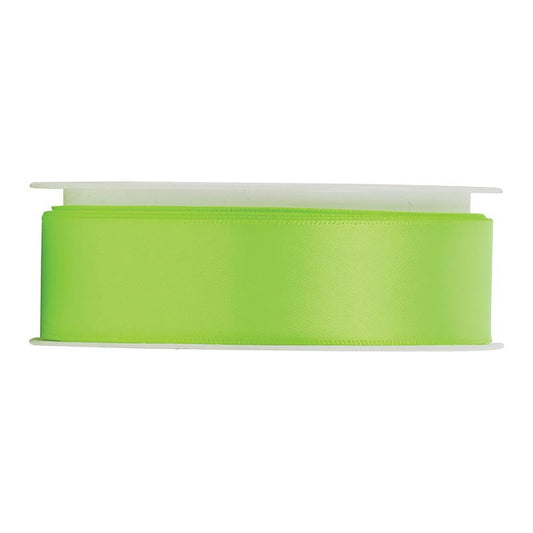 Lime Satin Ribbon