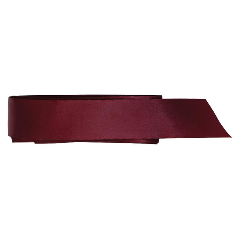 Burgundy Satin Ribbon
