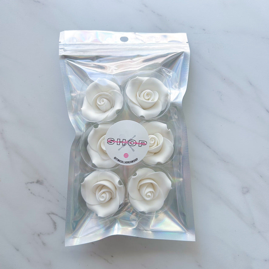 EDIBLE SUGAR ROSES