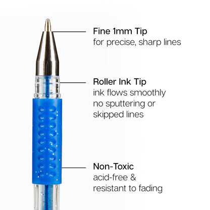 Gel Pens - Comfort Grip - 50 Colors