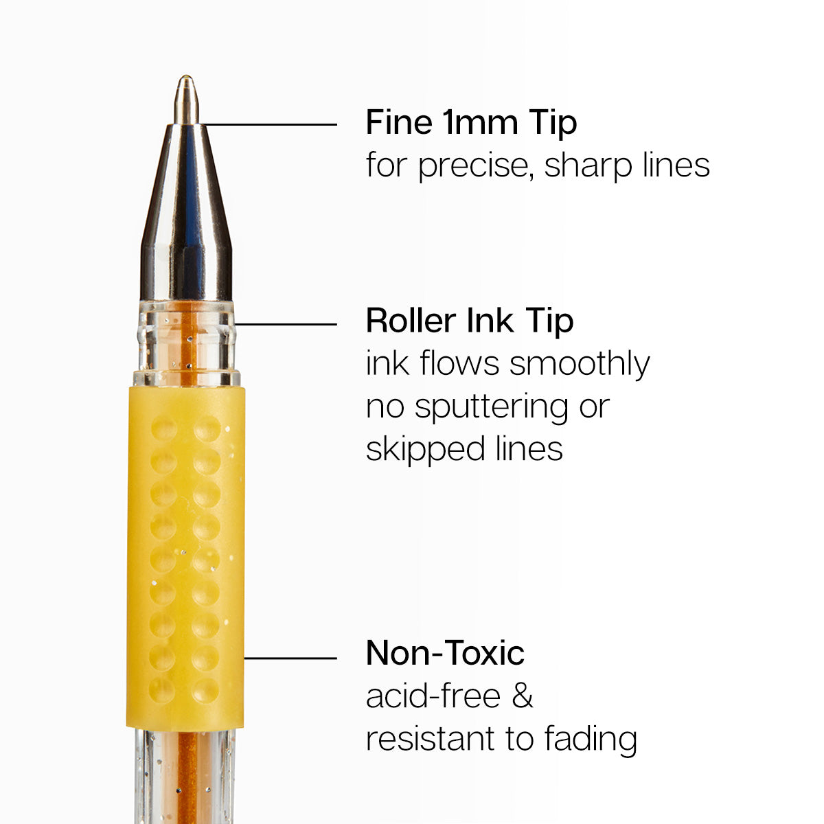 Gel Pens - Comfort Grip - 80 Colors