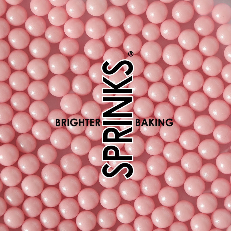PEARL PINK CACHOUS PEARL BEADS BY SPRINKS