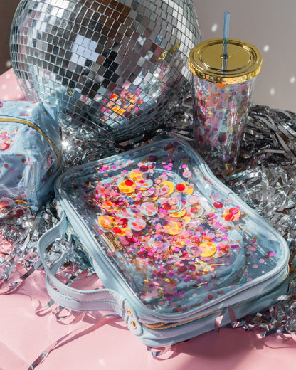 Confetti Travel Makeup and Cosmetic Bag