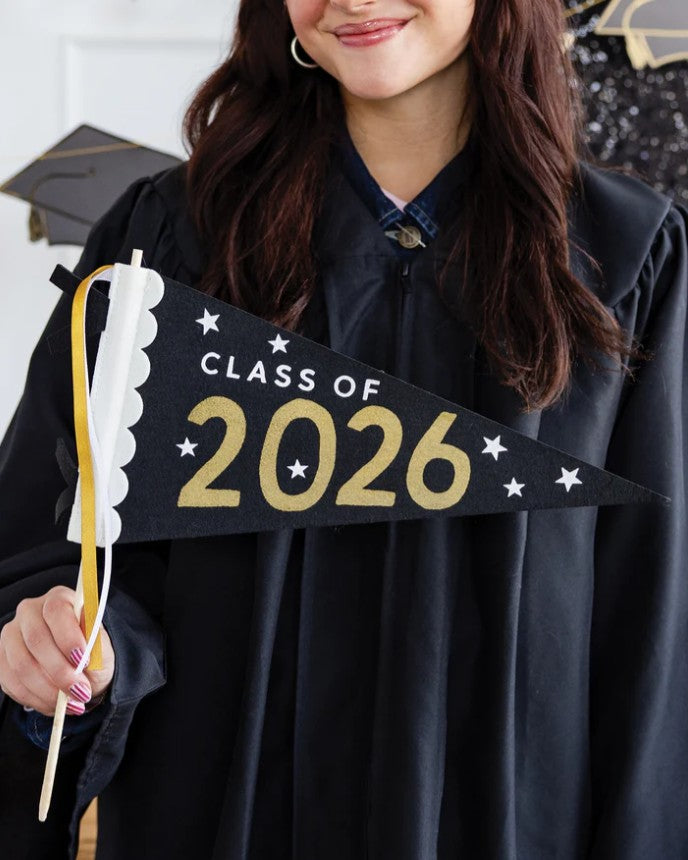 Class of 2026 Felt Pennant Banner