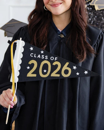 Class of 2026 Felt Pennant Banner