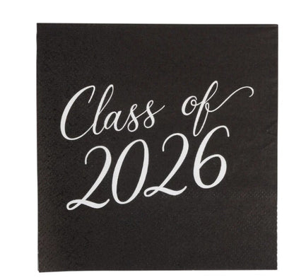 Foil Class of 2026 Cocktail Napkin