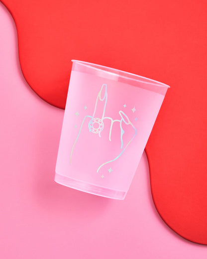 5 Karat Cups - 16 reusable frost flex cups