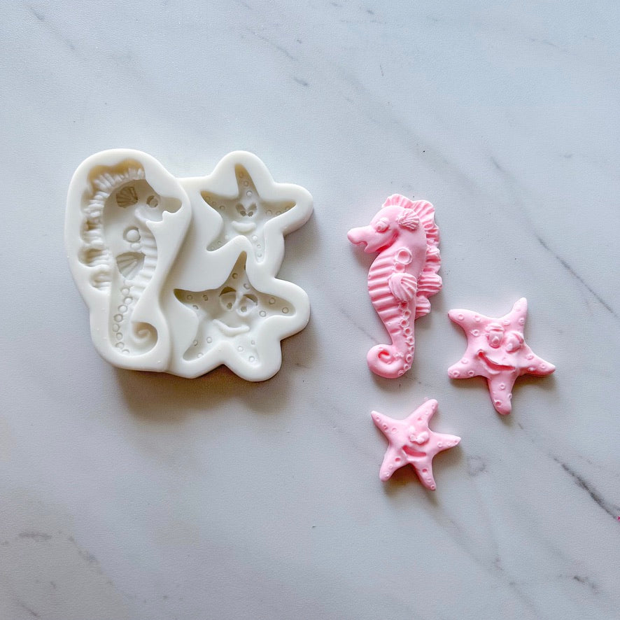 STARFISH AND SEAHORSE MOLD