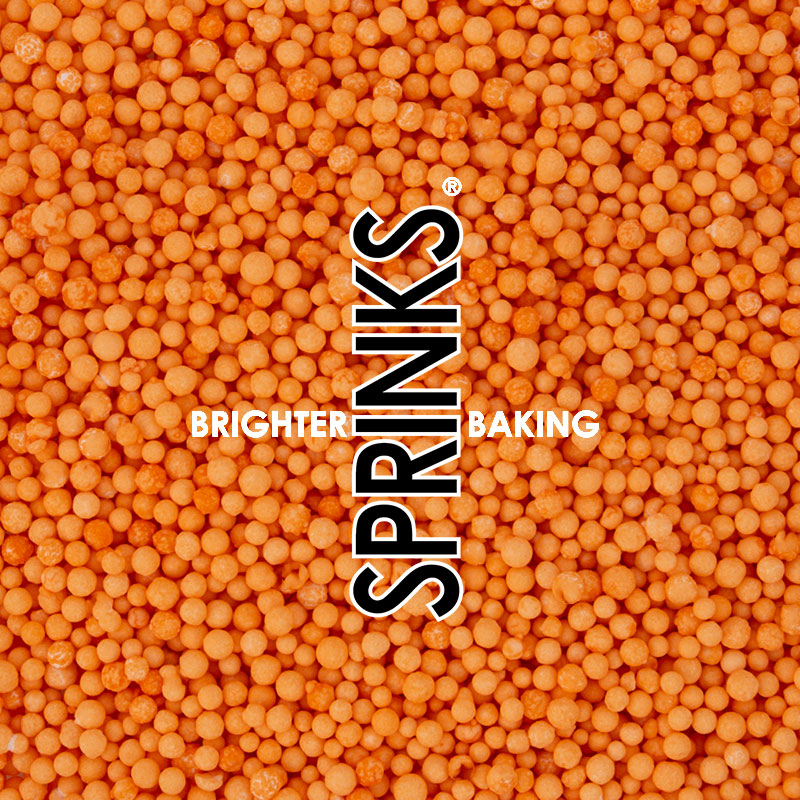 PASTEL PEACH NONPAREILS BY SPRINKS