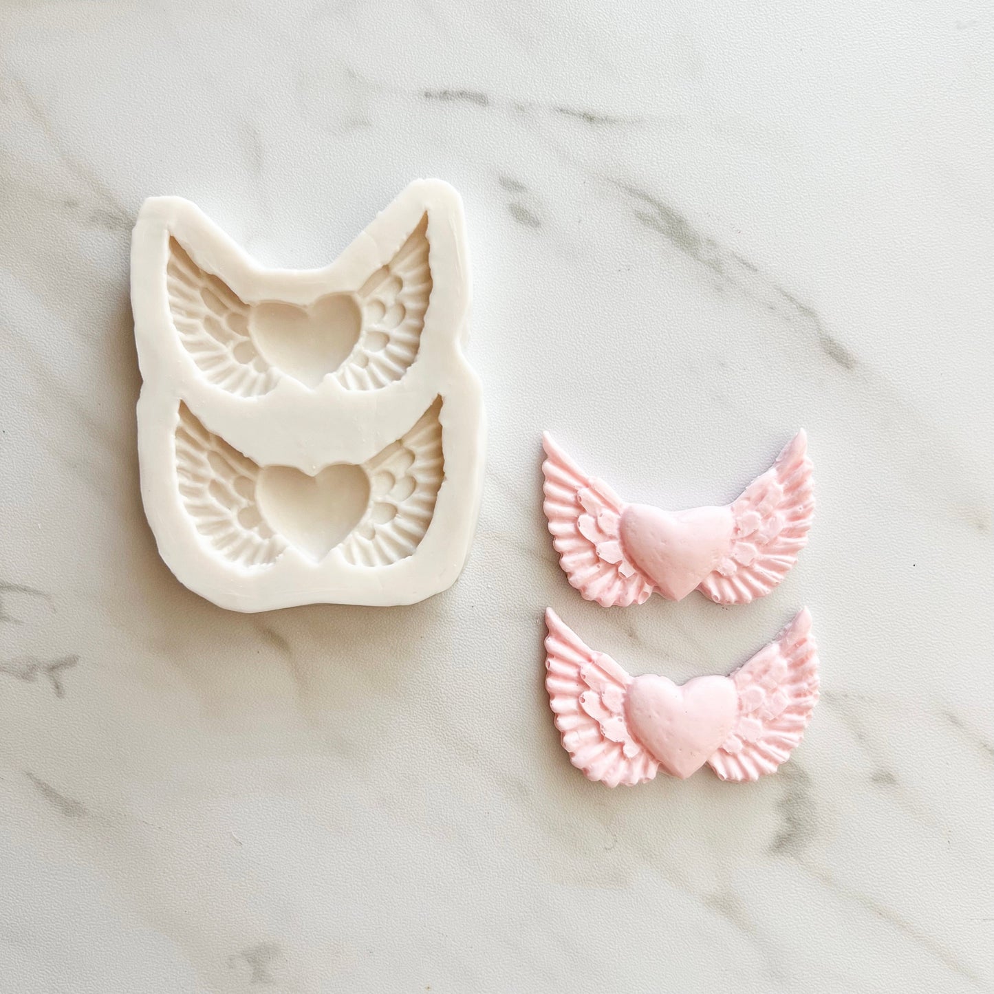 HEART WITH WINGS DUO MOLD