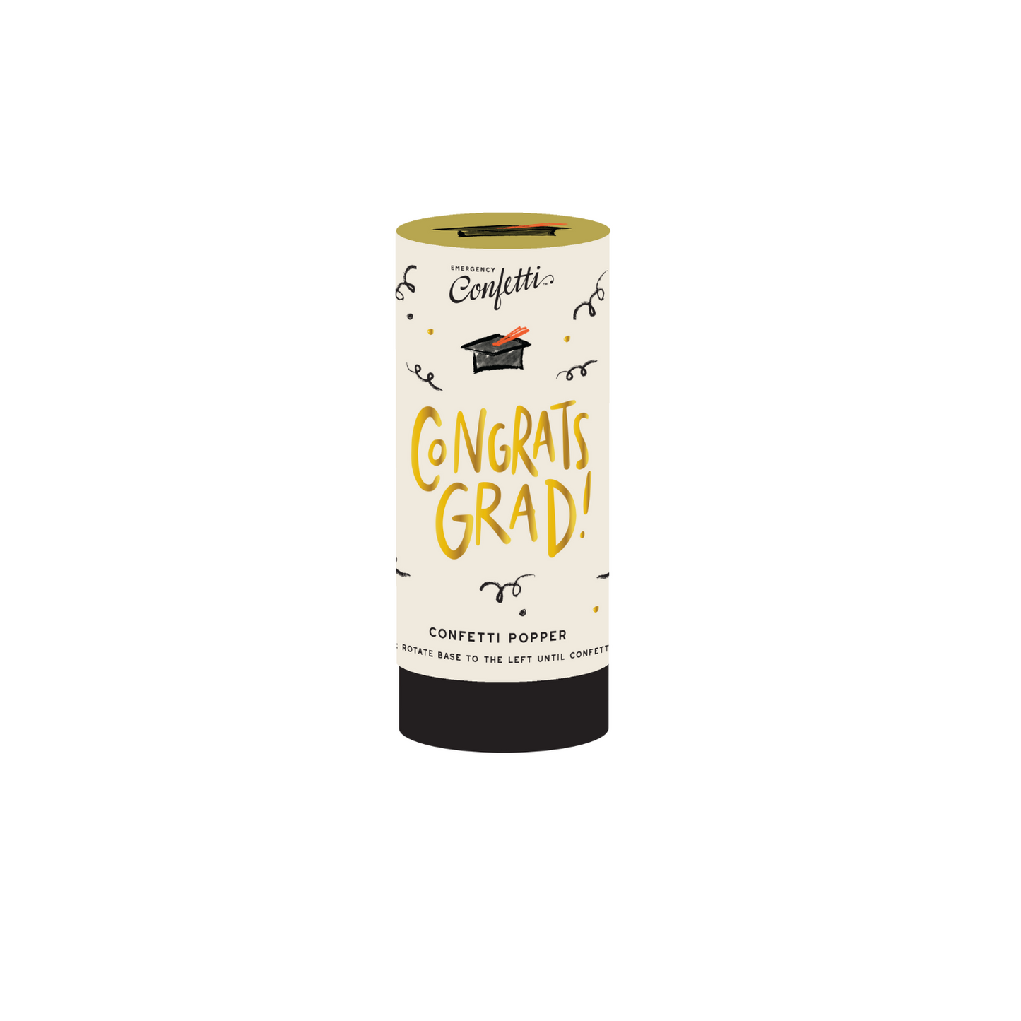 Congrats Grad Confetti Popper