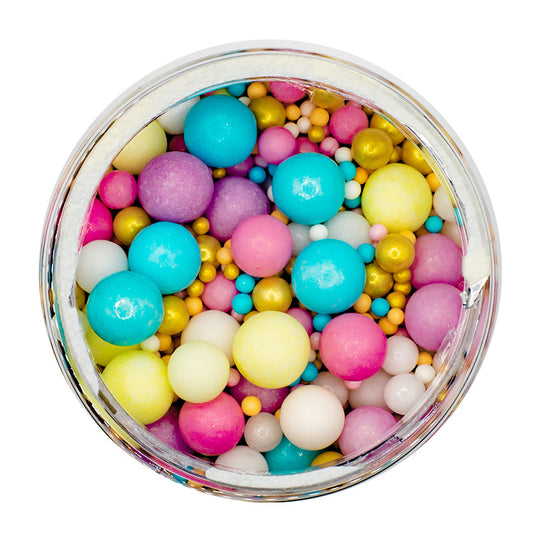 PASTEL AND GOLD BUBBLE BUBBLE BY SPRINKS
