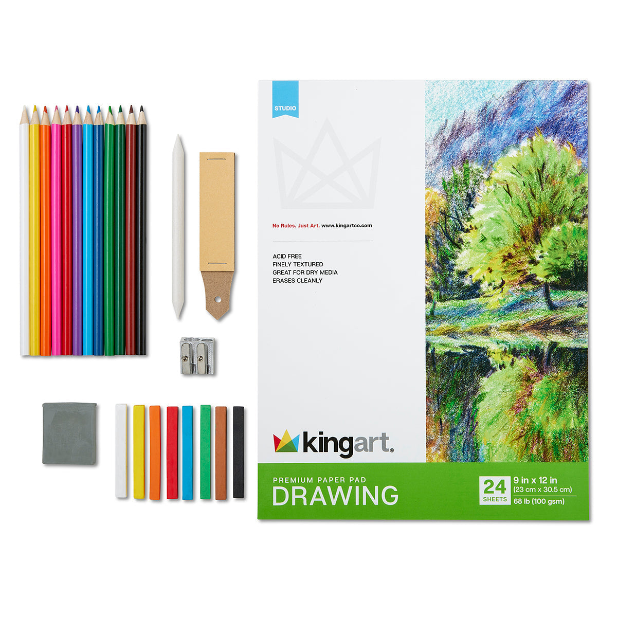 Drawing Art Set - 25 pcs