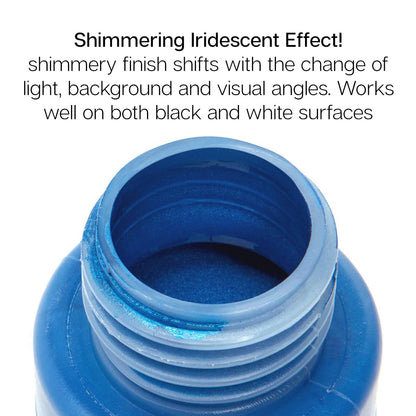 Studio Acrylic Paint - 60ml Bottles - 12 Iridescent Colors