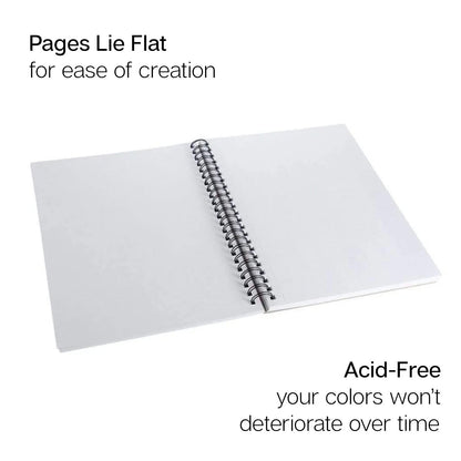 Marker Paper Pad - Spiral Bound - 9” X 12” - 50 Sheets