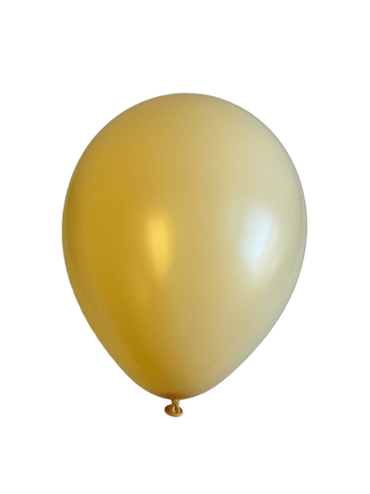 Amber Peach Latex Balloons 11 Inch - Premium Party Balloons Set of 5