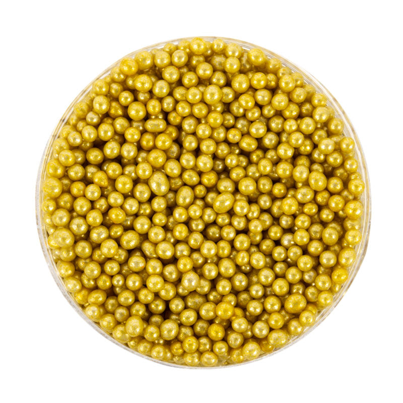 CACHOUS GOLD (2MM) SPRINKLES BY SPRINKS