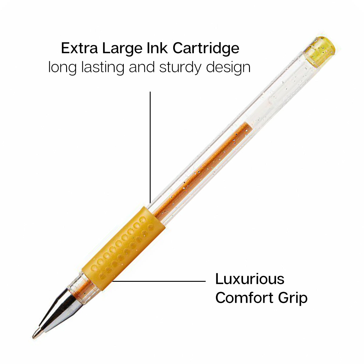 Gel Pens - Comfort Grip - 50 Colors