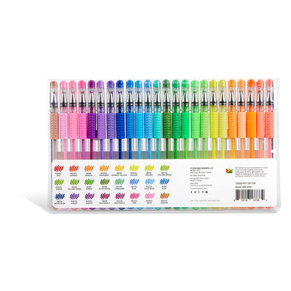 Gel Pens - Comfort Grip Pastel Tone - 24 Colors