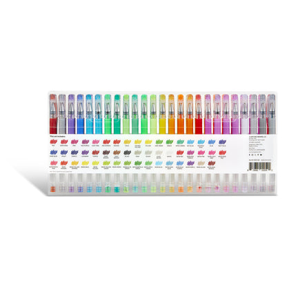 Gel Pens - Comfort Grip - 50 Colors