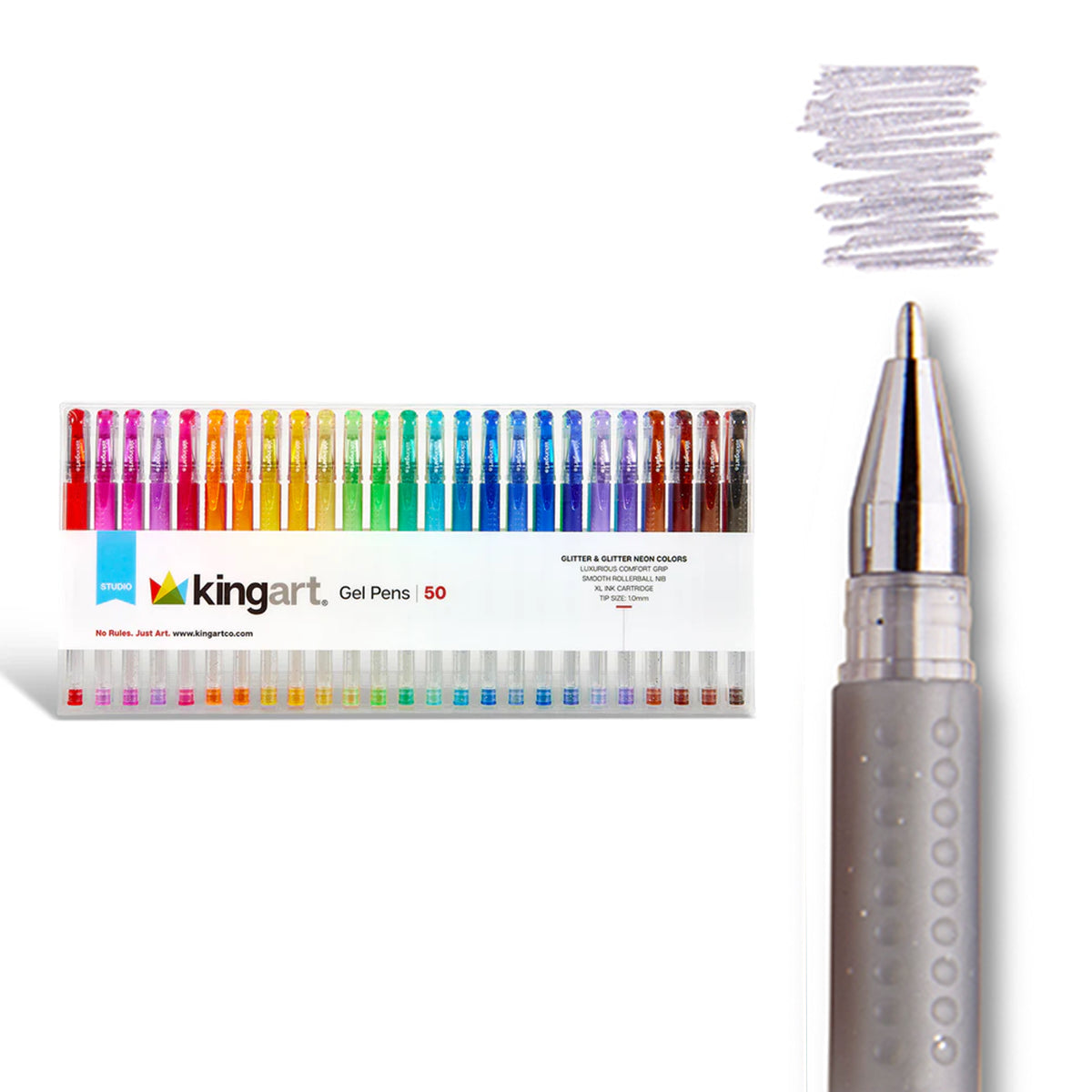 Gel Pens - Comfort Grip - 50 Colors