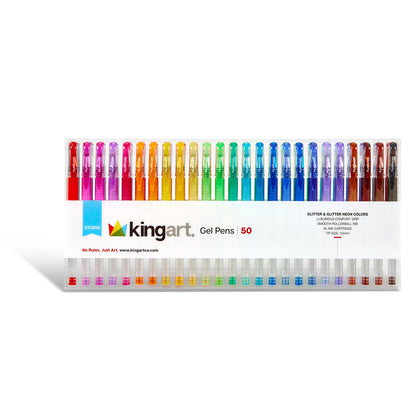 Gel Pens - Comfort Grip - 50 Colors