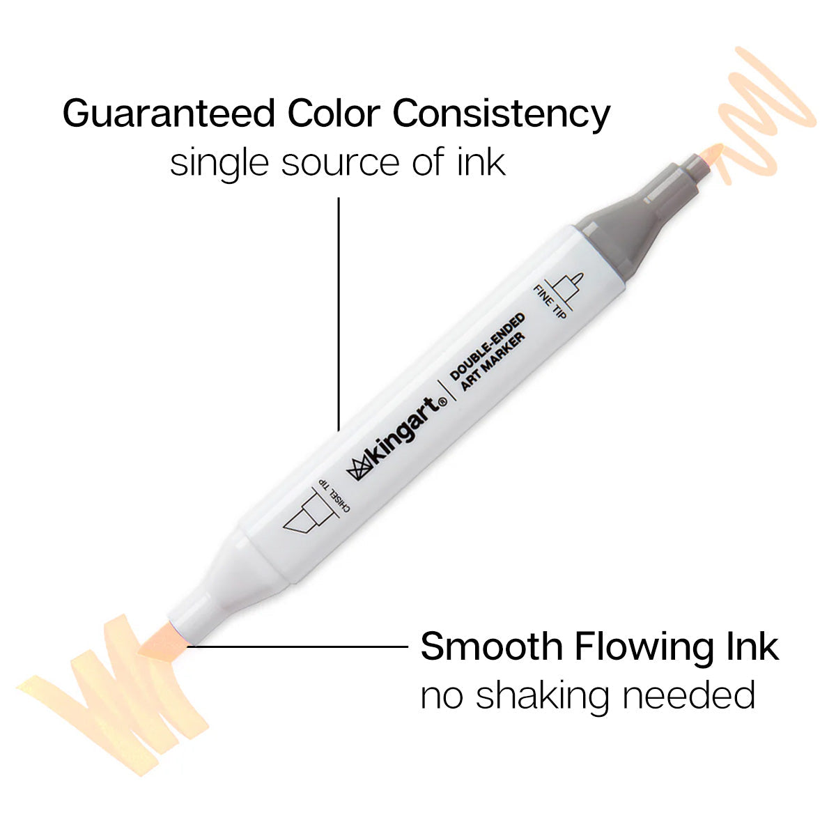 PRO Double-Ended Alcohol Markers - 12 Neutral Colors
