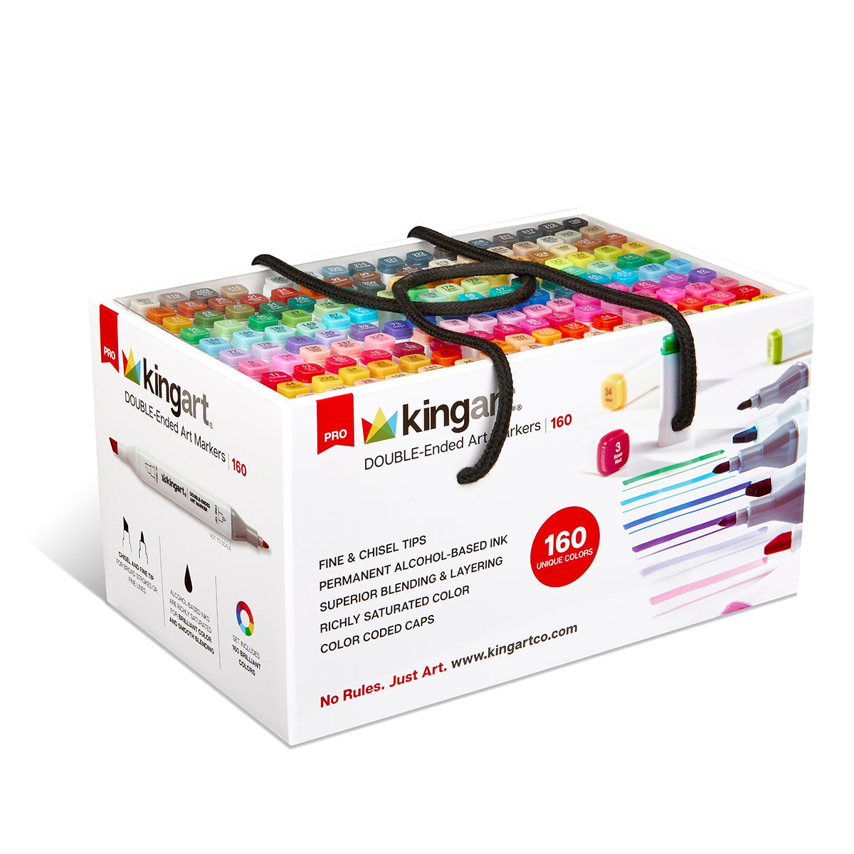 PRO Double-Ended Alcohol Markers - 160 Colors