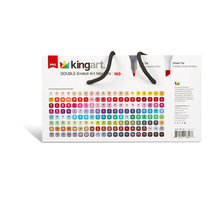 PRO Double-Ended Alcohol Markers - 160 Colors