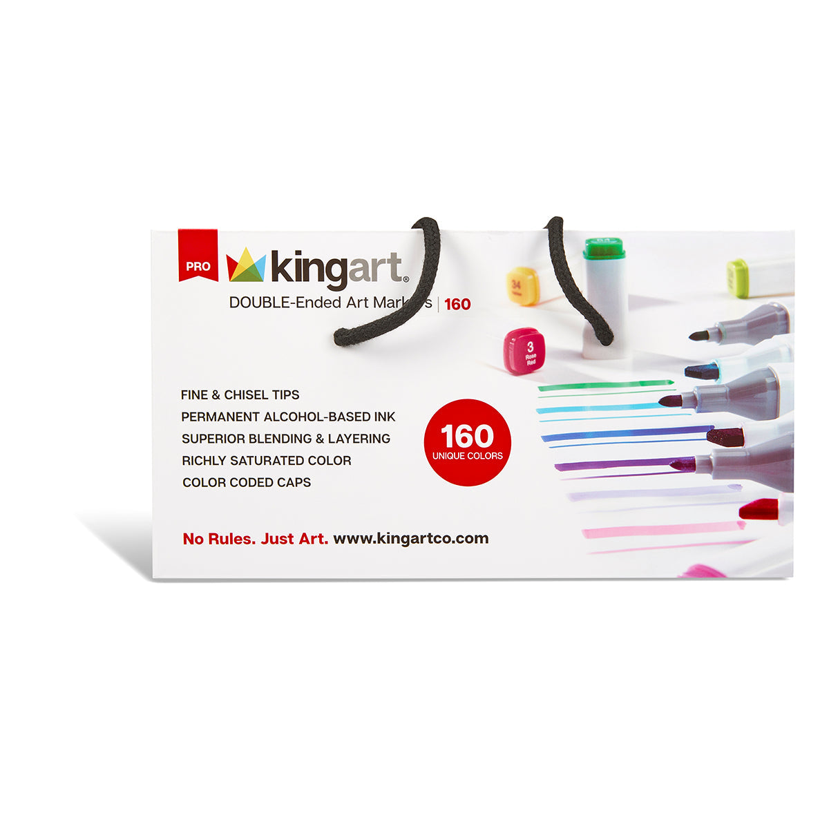 PRO Double-Ended Alcohol Markers - 160 Colors