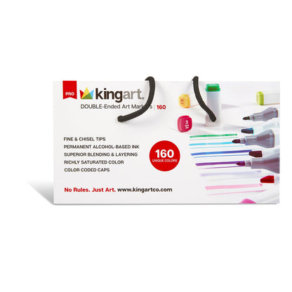 PRO Double-Ended Alcohol Markers - 160 Colors