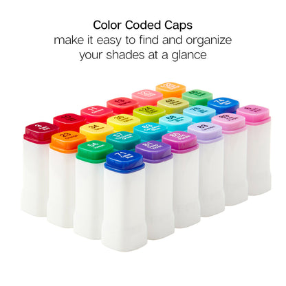PRO Double-Ended Alcohol Markers - 24 Bright Colors
