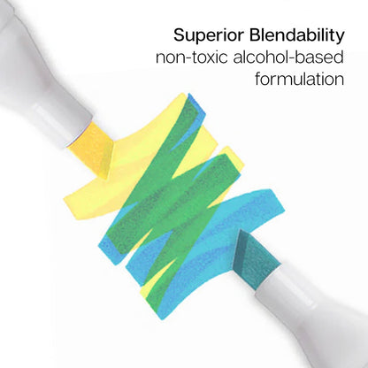 PRO Double-Ended Alcohol Markers - 24 Bright Colors