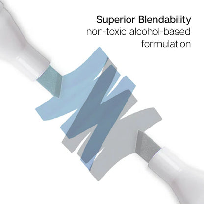 PRO Double-Ended Alcohol Markers - 160 Colors