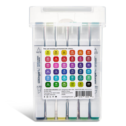 PRO Double-Ended Alcohol Markers - 36 Bright Colors