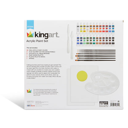 Acrylic Paint Starter Set 36 pc